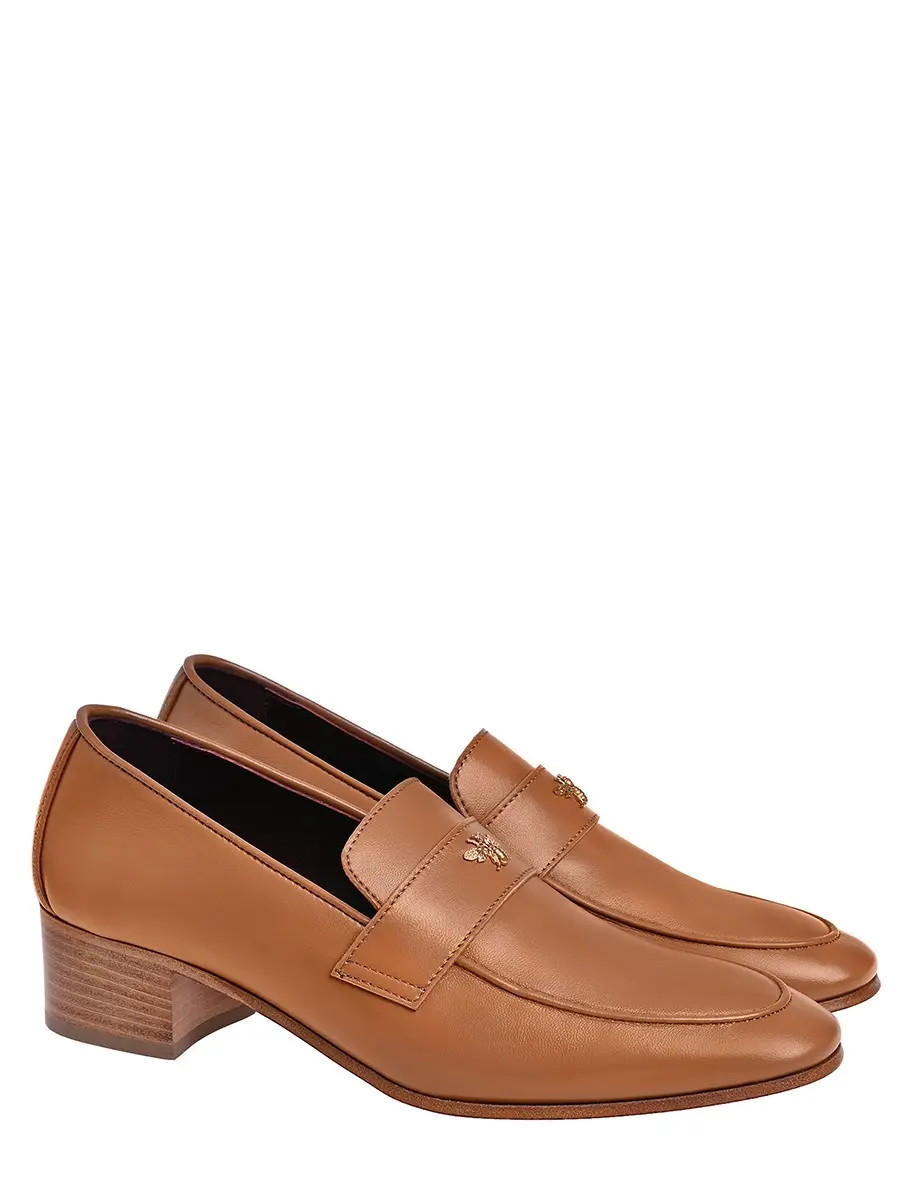 Лоферы кожаные