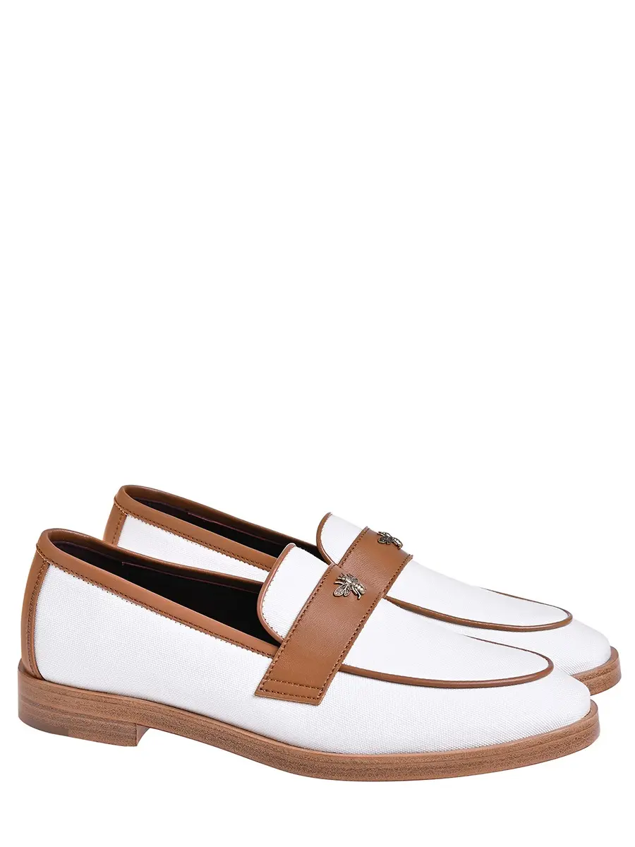 Лоферы текстильные