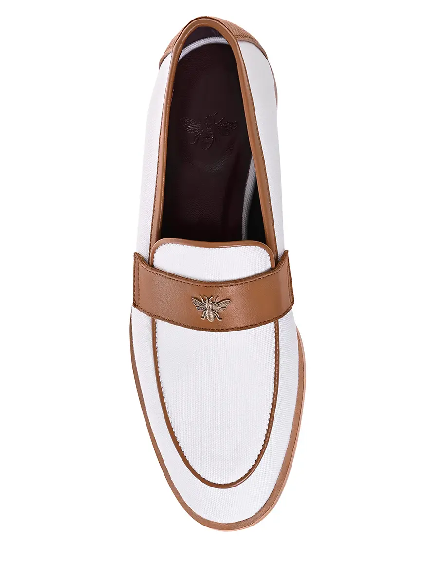 Лоферы текстильные