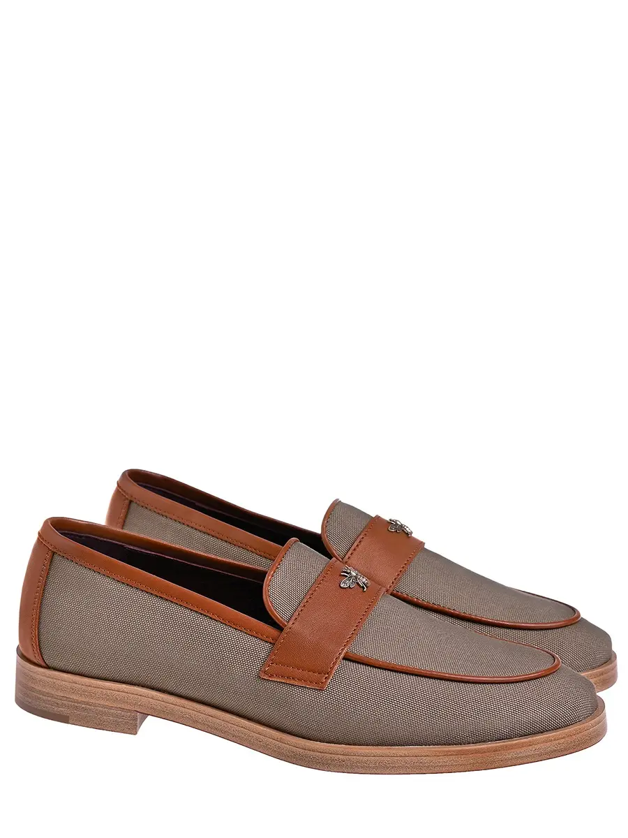 Лоферы текстильные