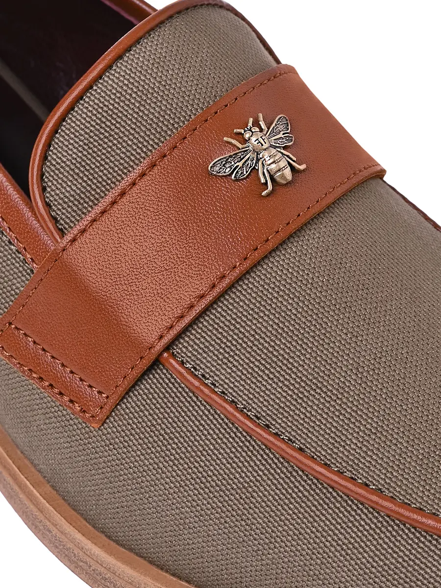 Лоферы текстильные