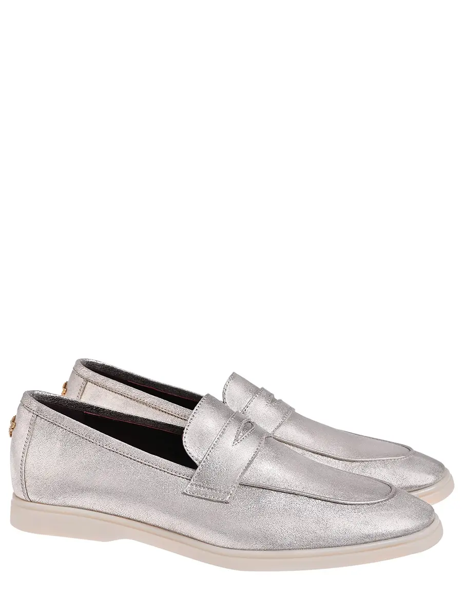 Лоферы кожаные