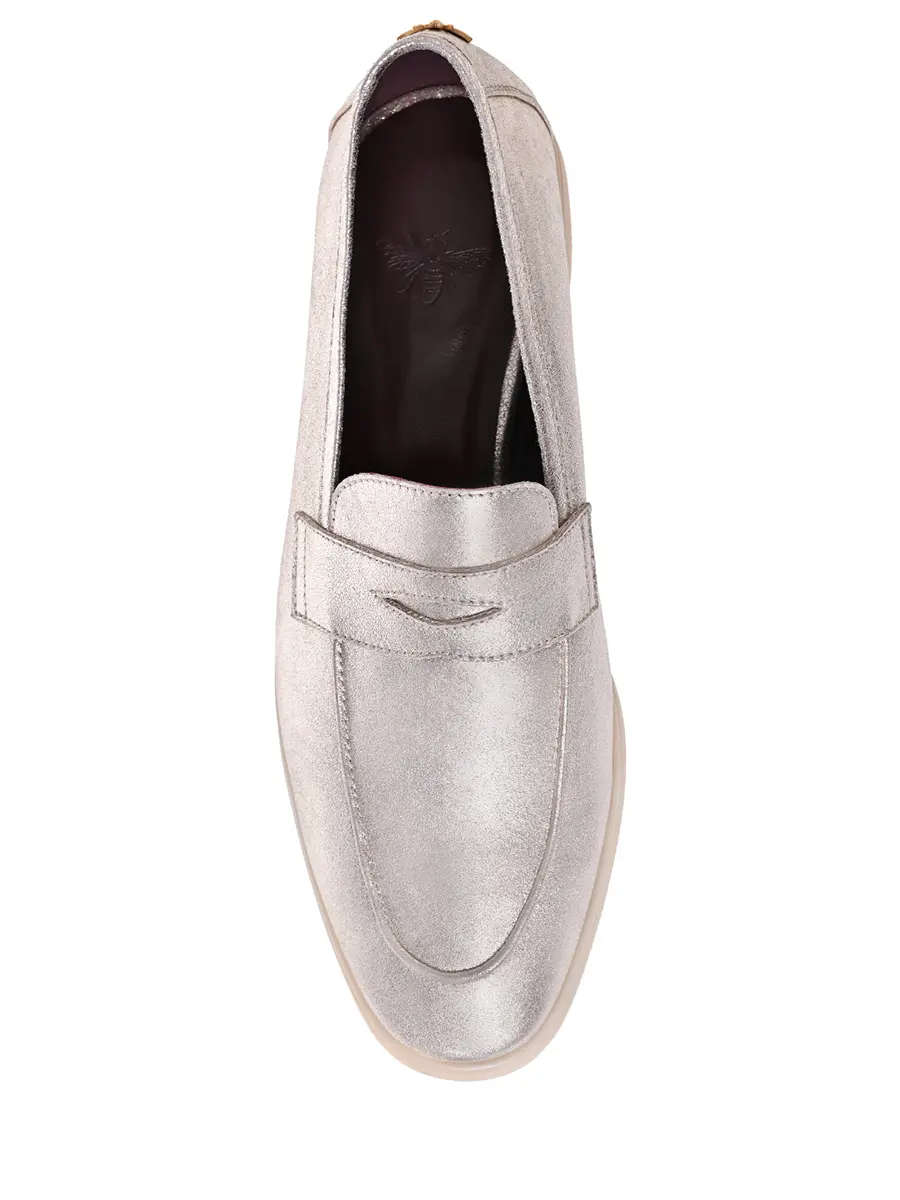 Лоферы кожаные