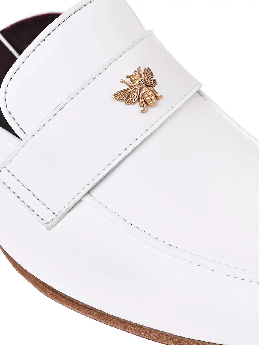 Мюли кожаные