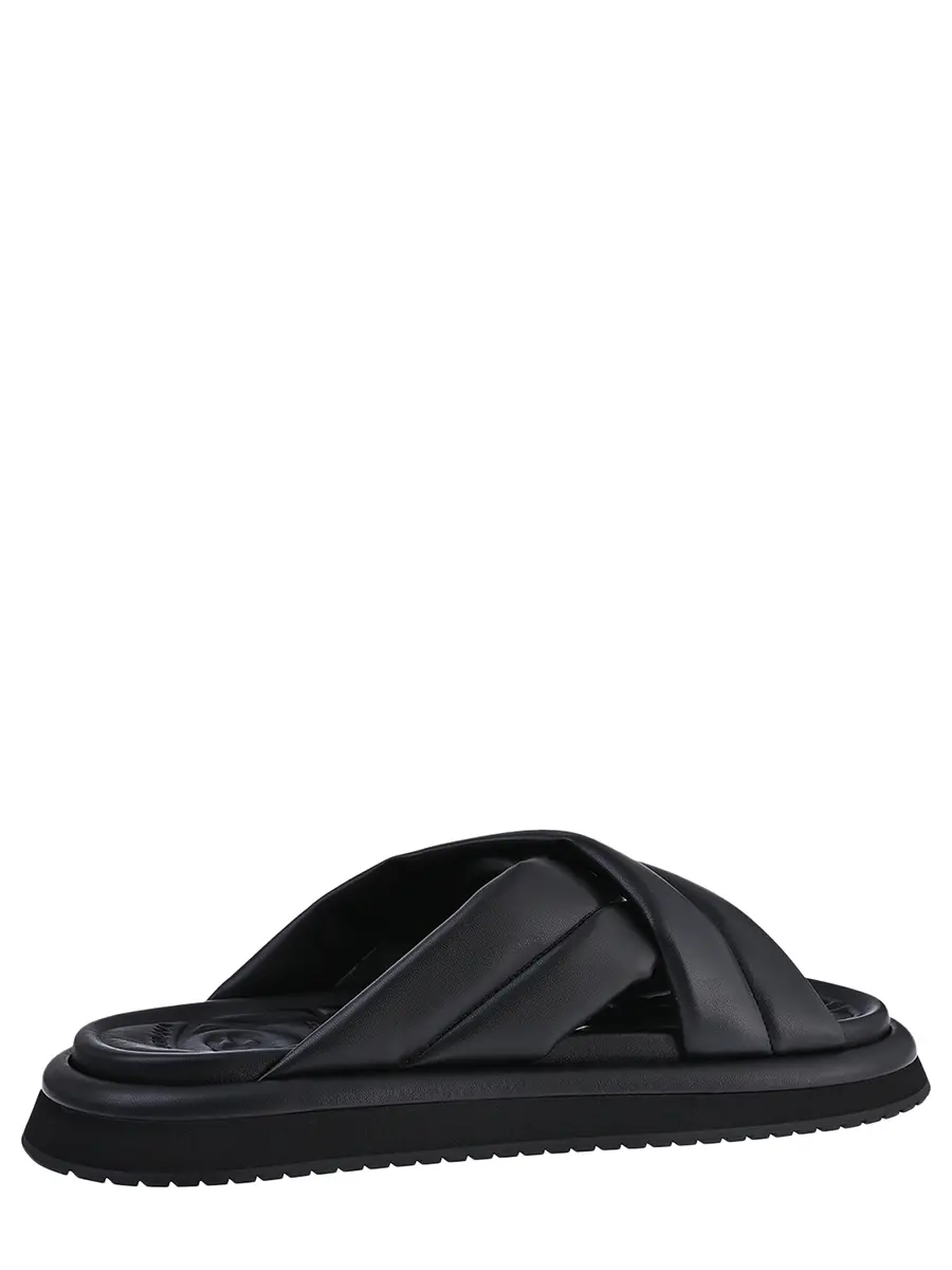 Шлепанцы кожаные