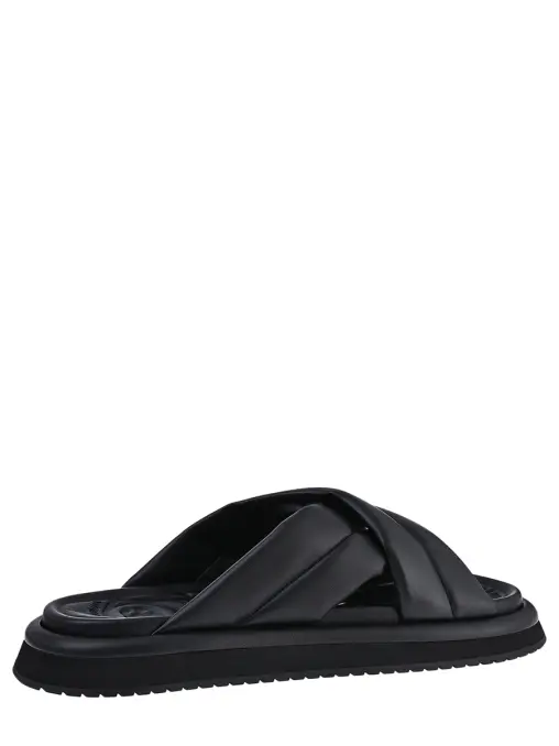 Шлепанцы кожаные DOLCE & GABBANA