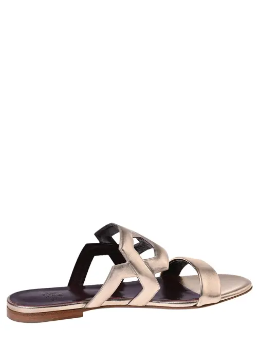 Шлепанцы кожаные BOUGEOTTE