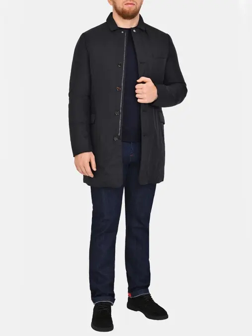 Пальто однотонное MOORER