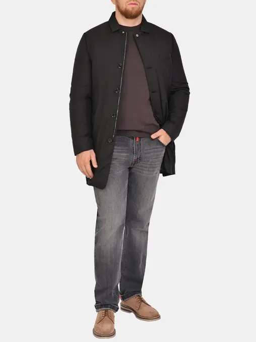 Пальто однотонное MOORER