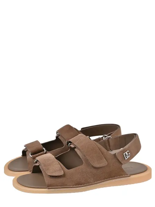 Сандалии замшевые DG Light DOLCE & GABBANA