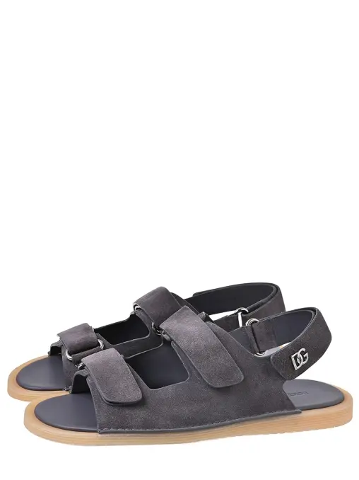 Сандалии замшевые DG Light DOLCE & GABBANA