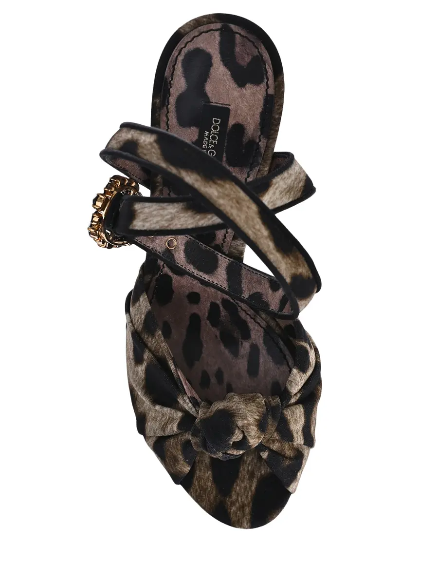 Босоножки из вискозы