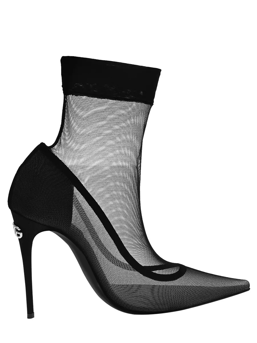 Ботильоны однотонные