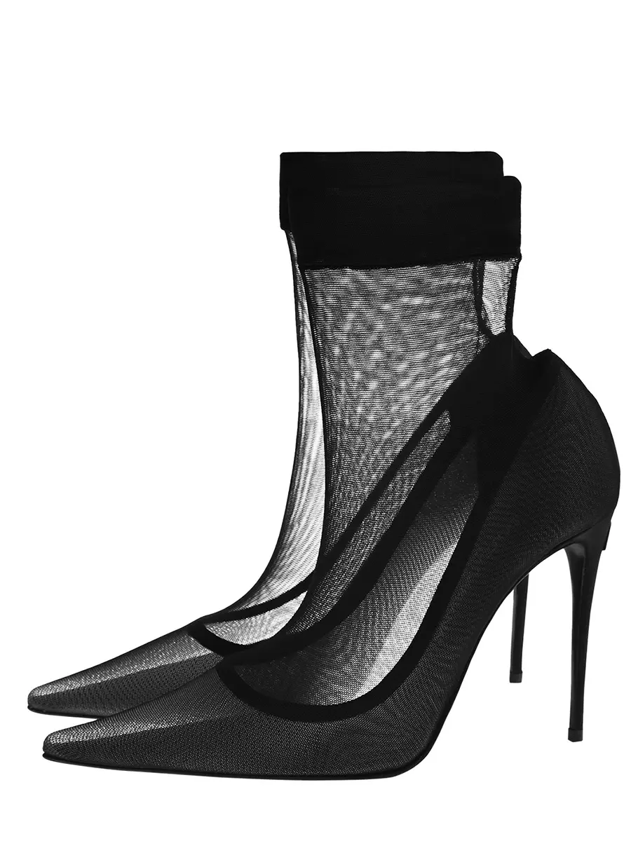 Ботильоны однотонные