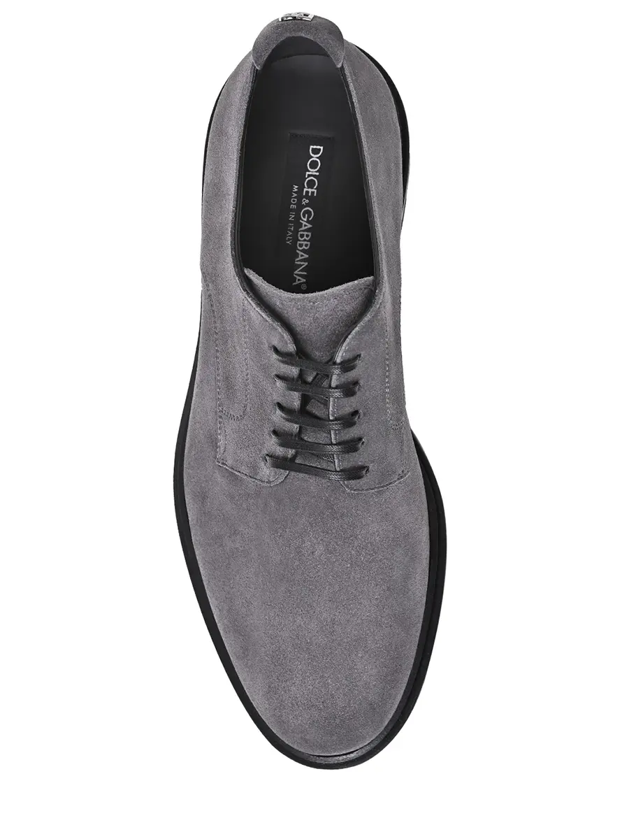 Дерби замшевые