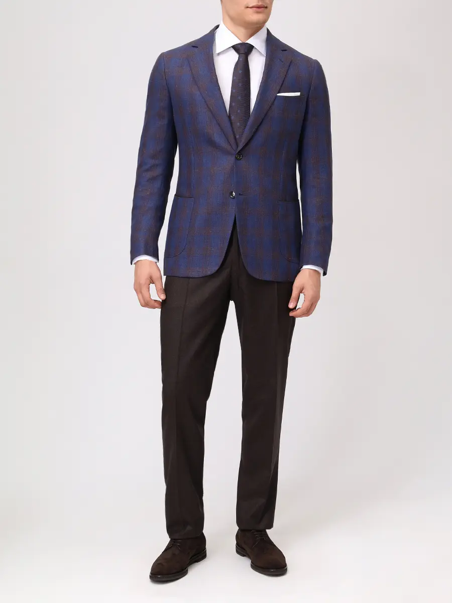 Пиджак в клетку