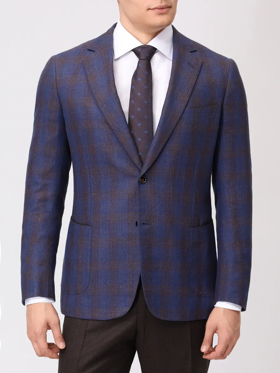 Пиджак в клетку