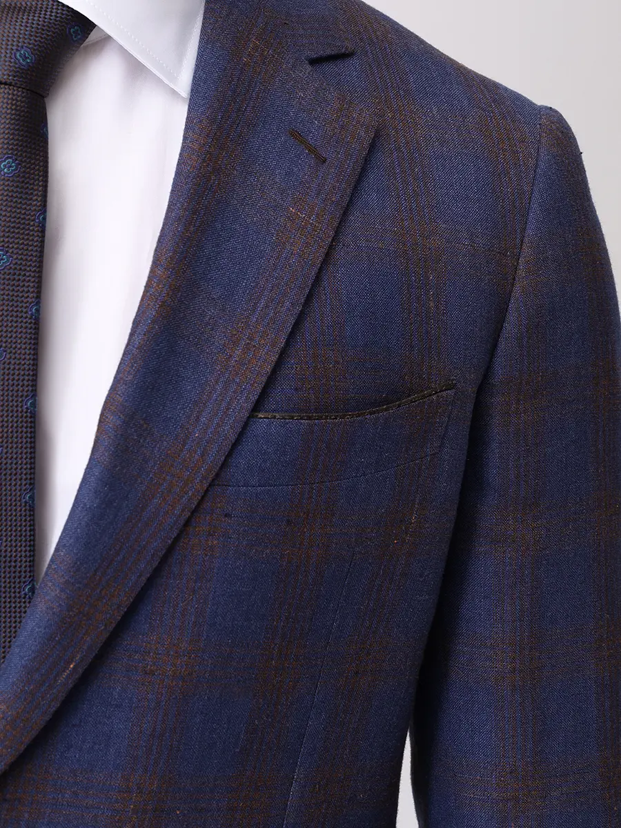 Пиджак в клетку