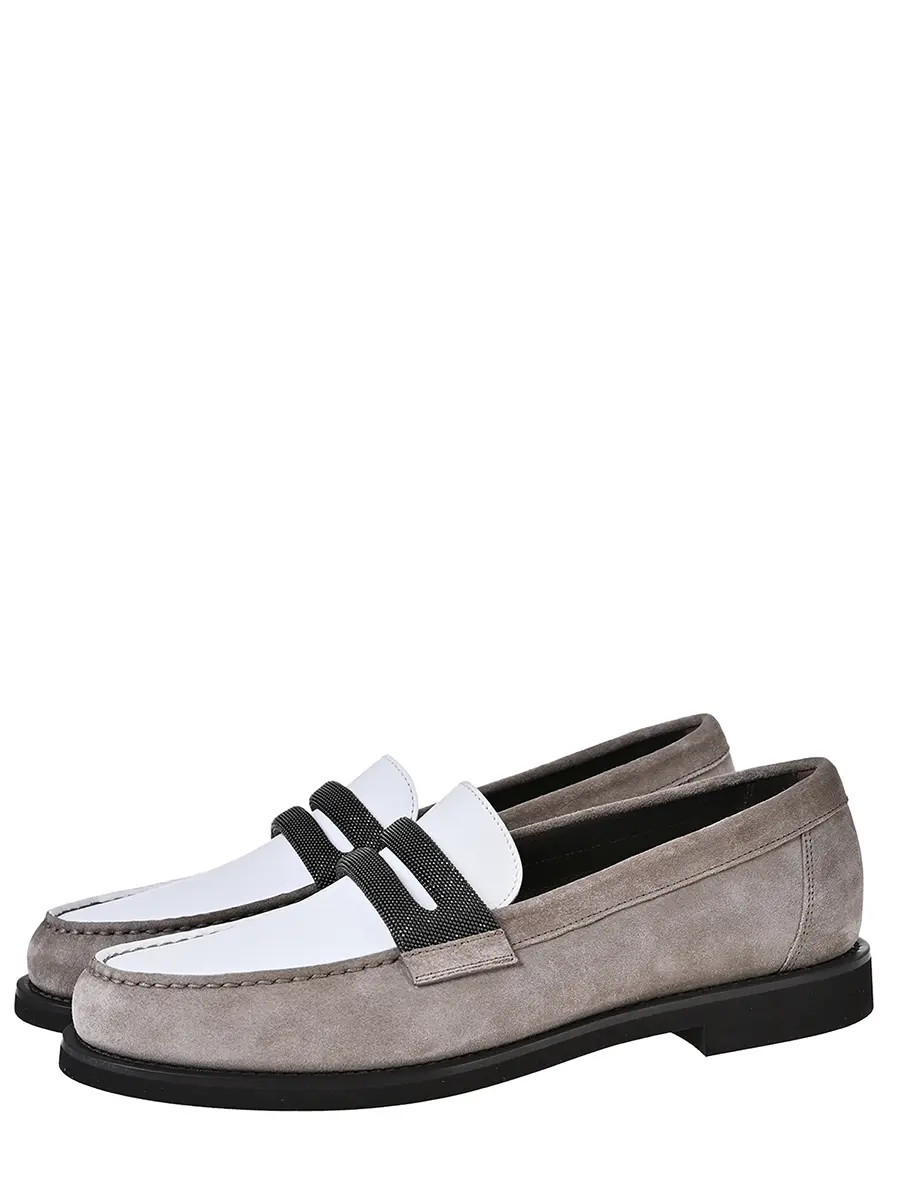 Лоферы комбинированные