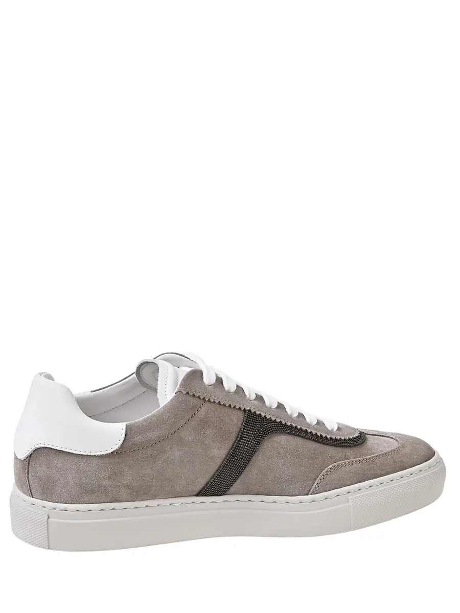 Кеды замшевые