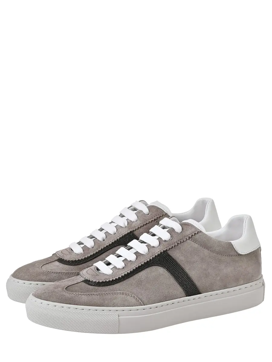 Кеды замшевые