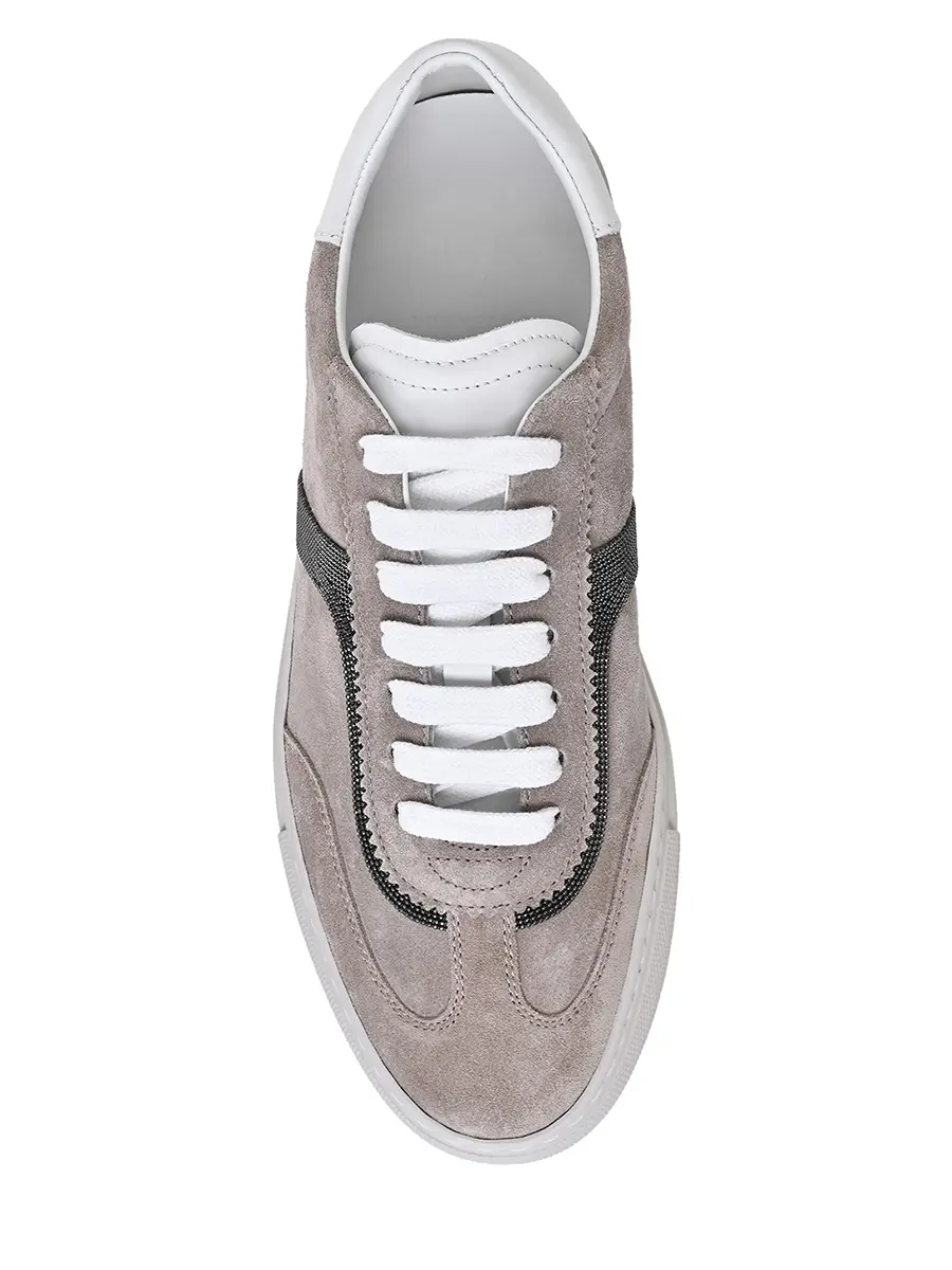 Кеды замшевые