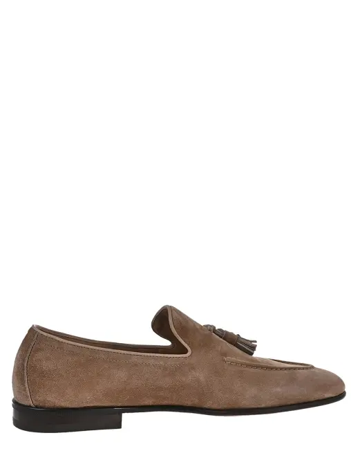 Лоферы замшевые BRUNELLO CUCINELLI
