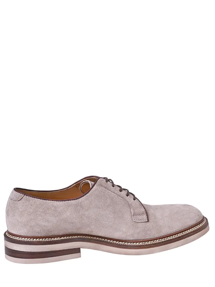 Дерби замшевые