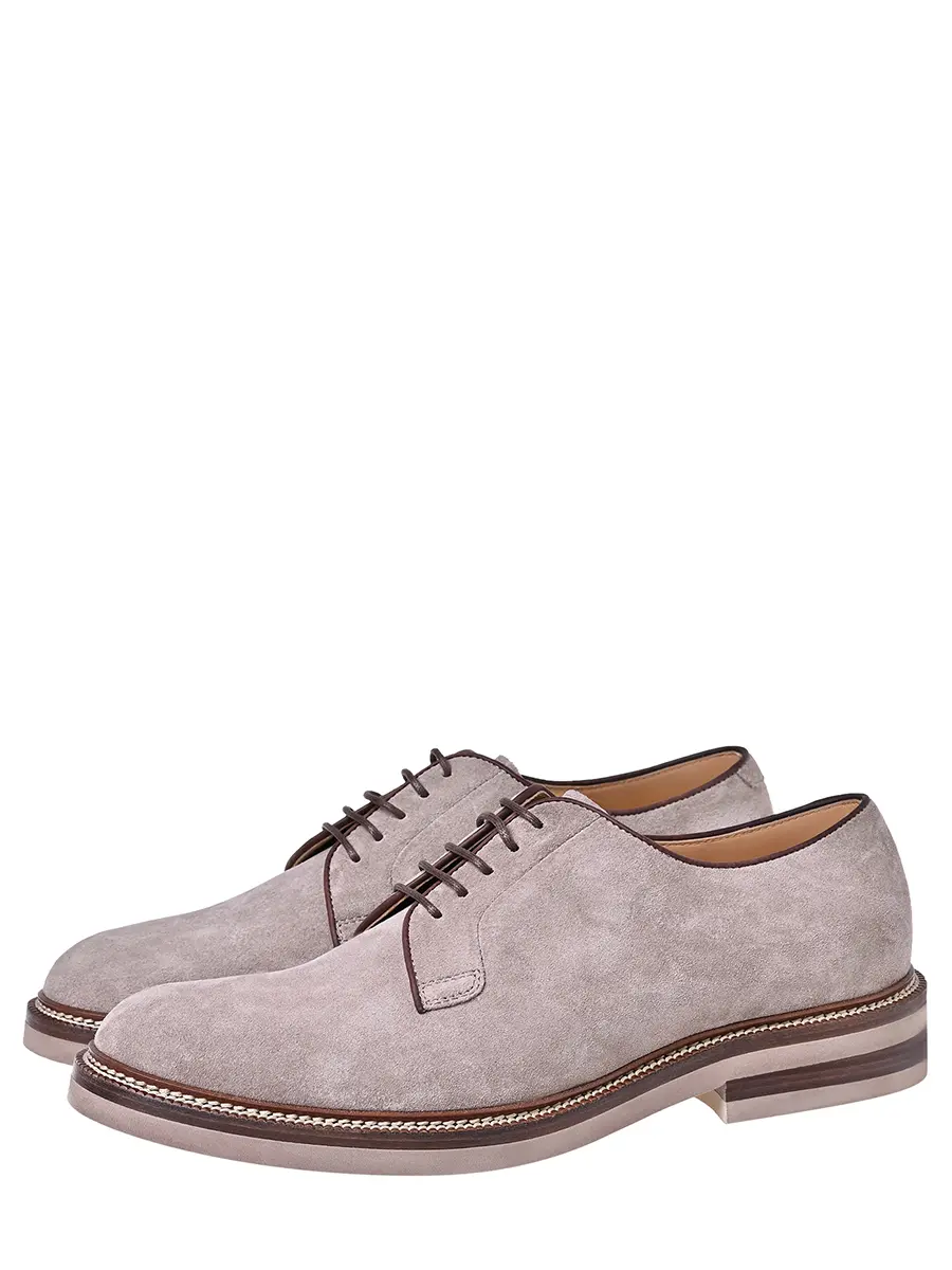 Дерби замшевые