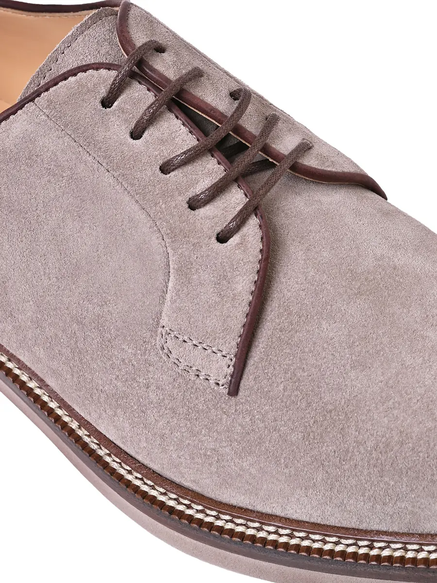 Дерби замшевые