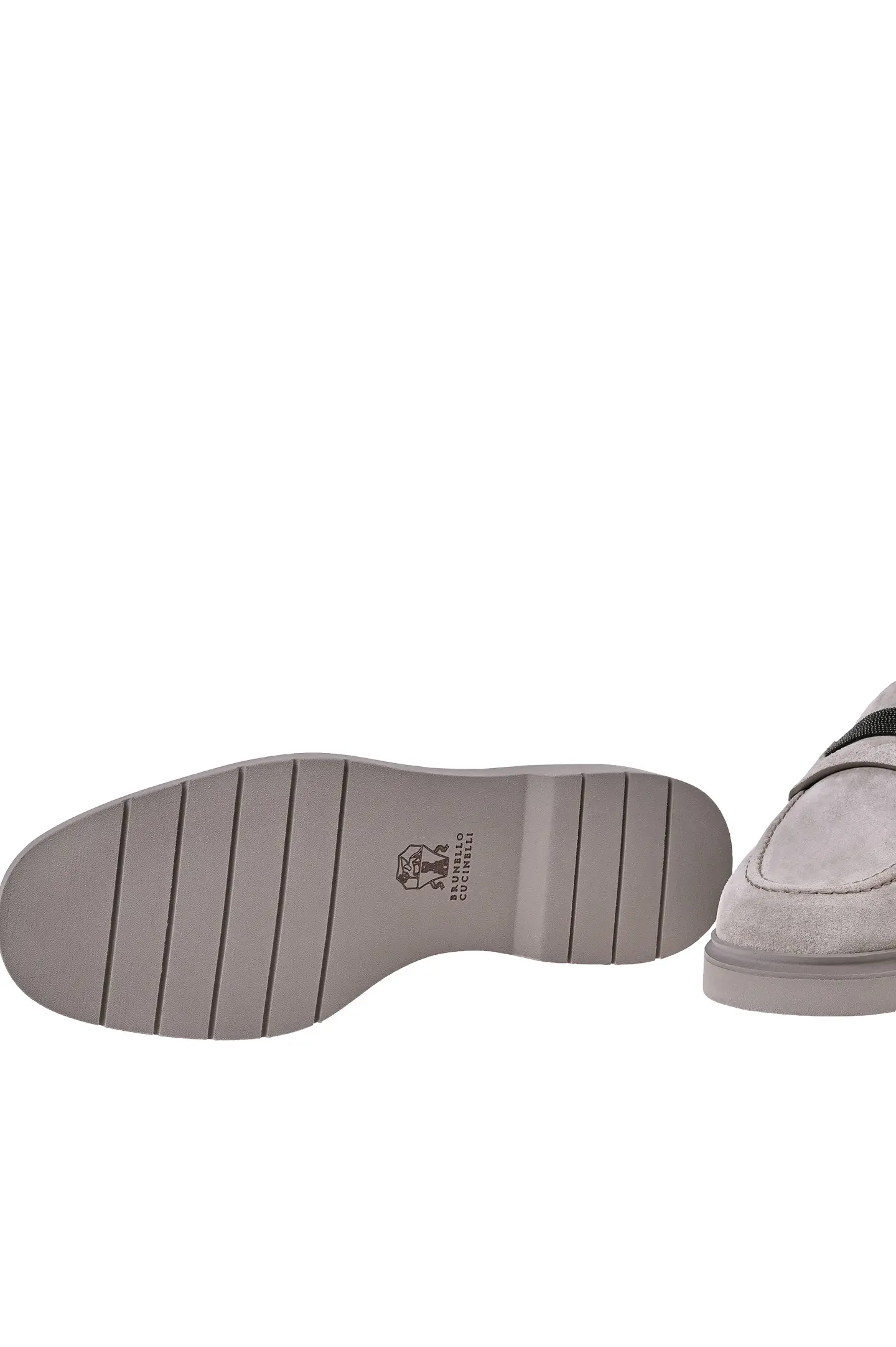 Лоферы замшевые