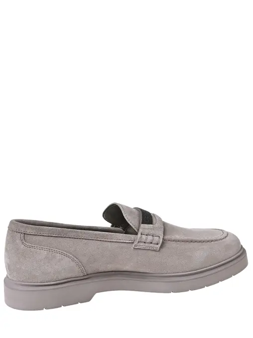 Лоферы замшевые BRUNELLO CUCINELLI