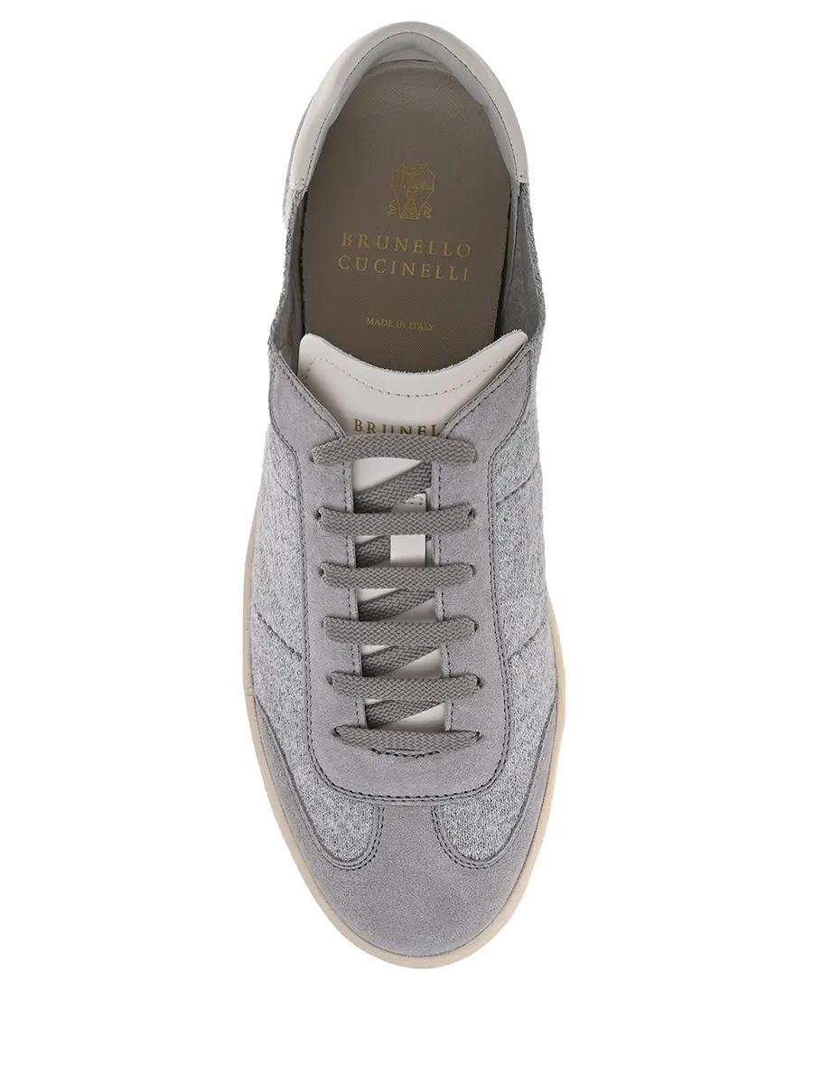 Кеды комбинированные