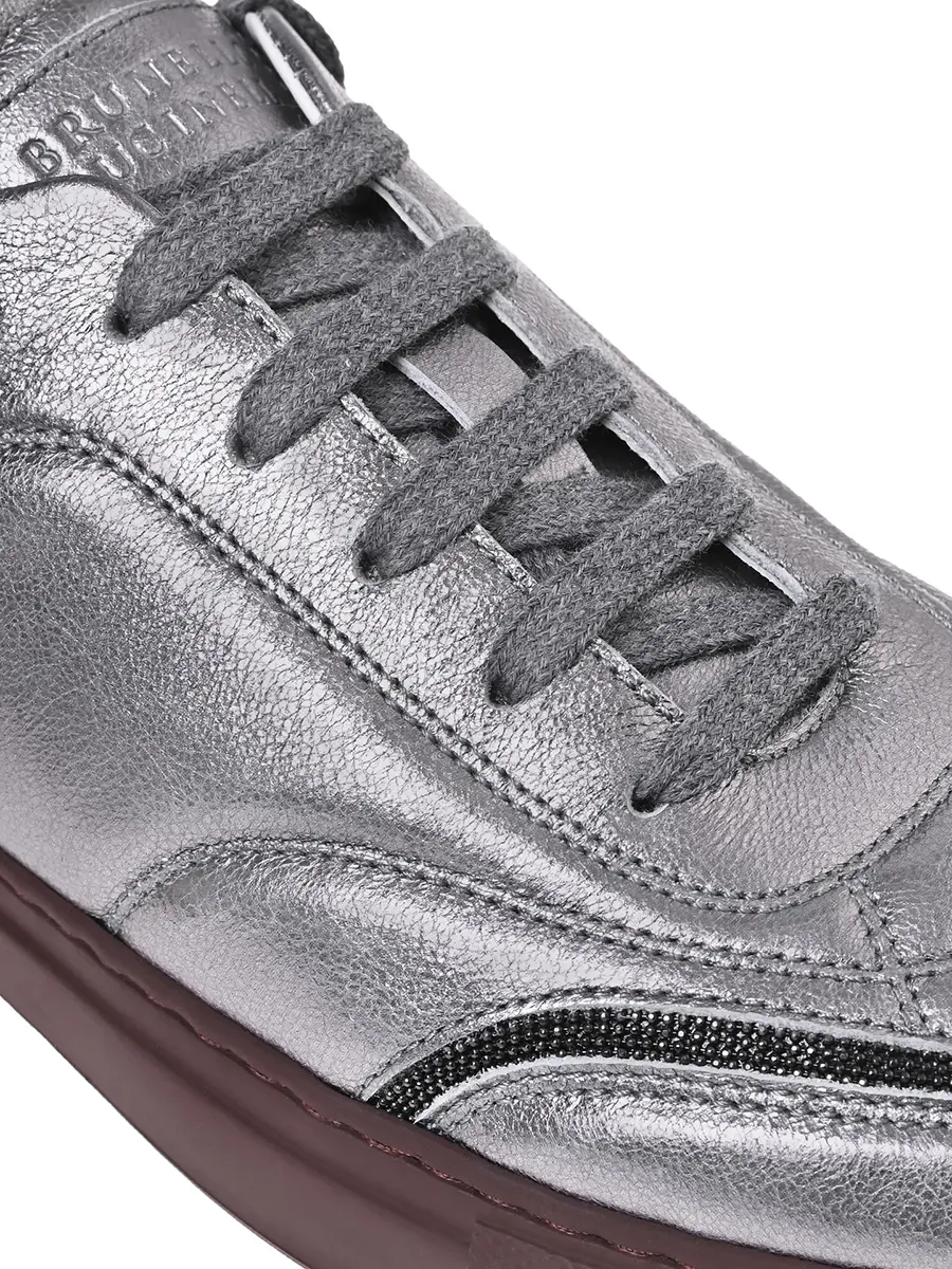 Кеды кожаные