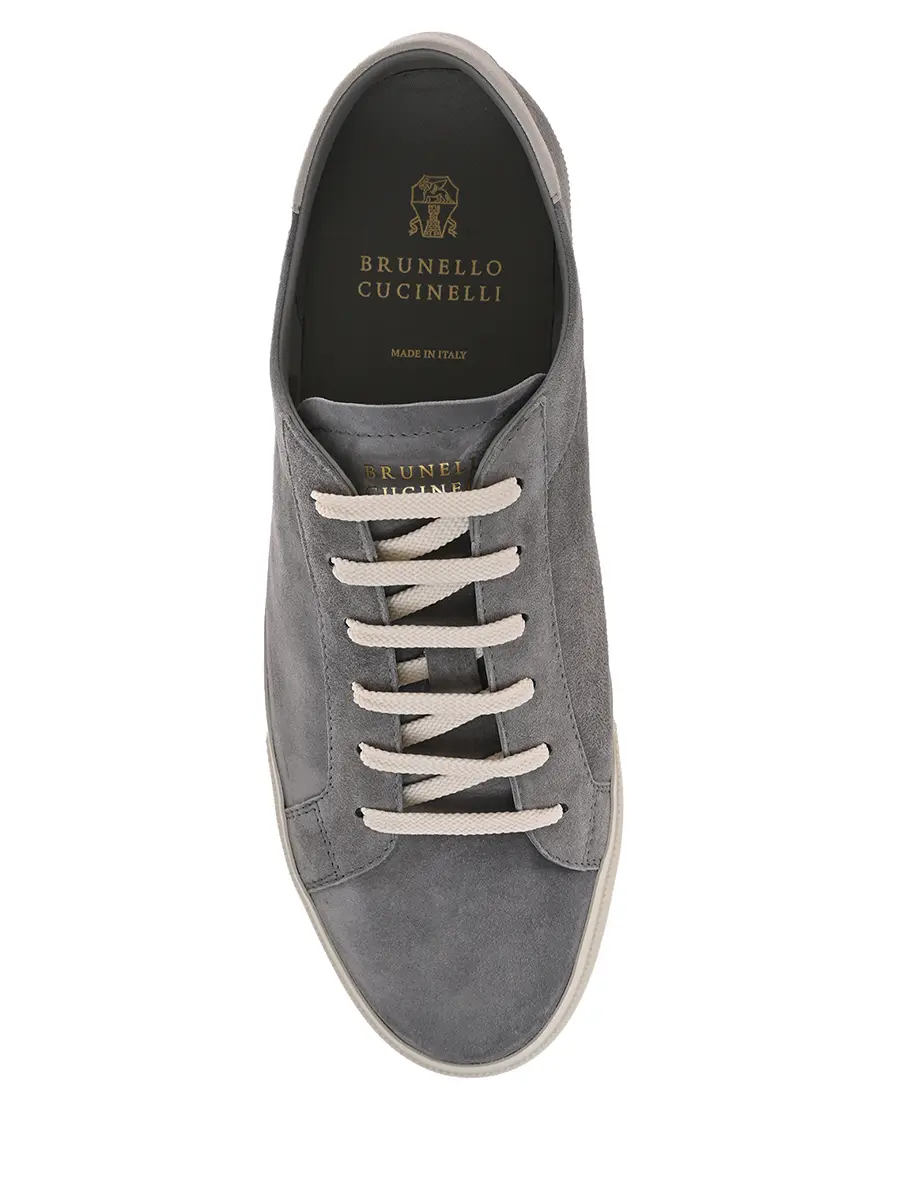 Кеды замшевые