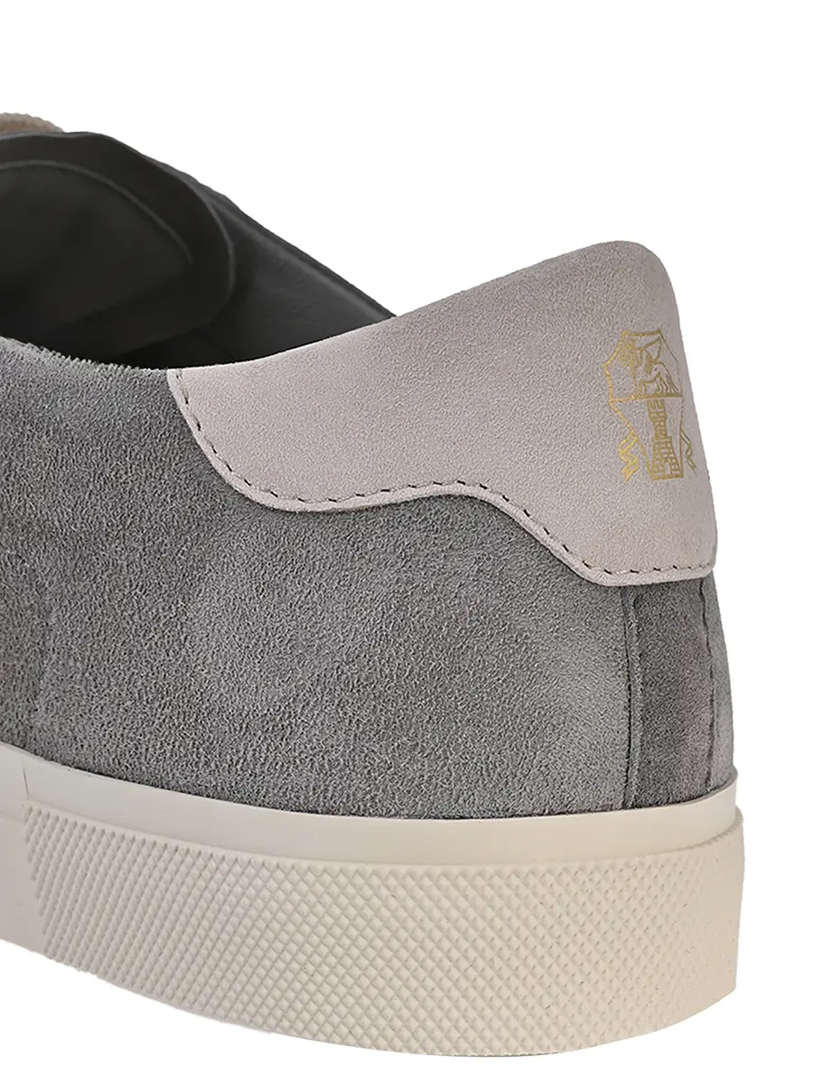 Кеды замшевые