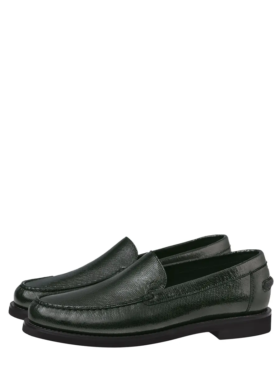 Лоферы кожаные