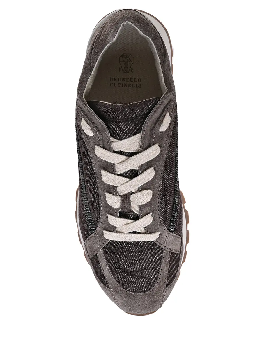 Кроссовки комбинированные