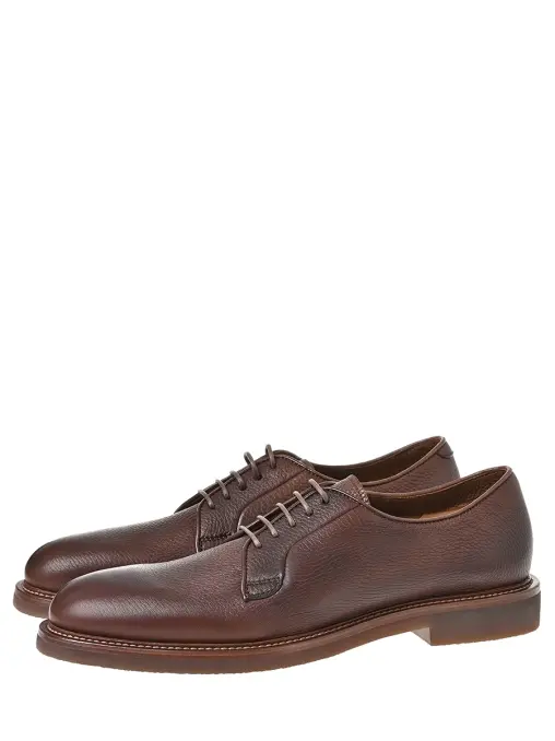 Дерби кожаные BRUNELLO CUCINELLI