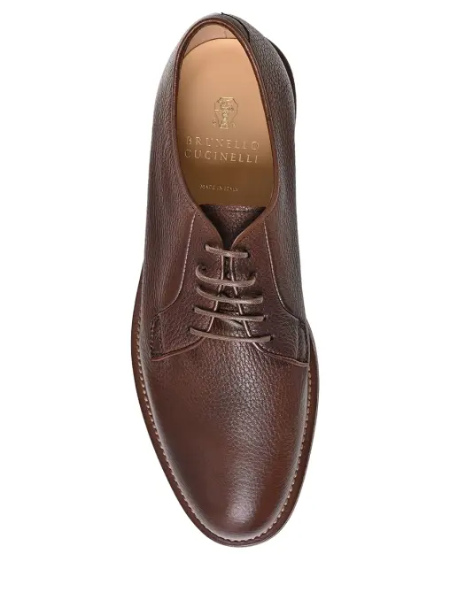 Дерби кожаные BRUNELLO CUCINELLI
