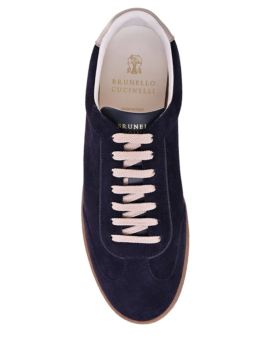 Кеды замшевые