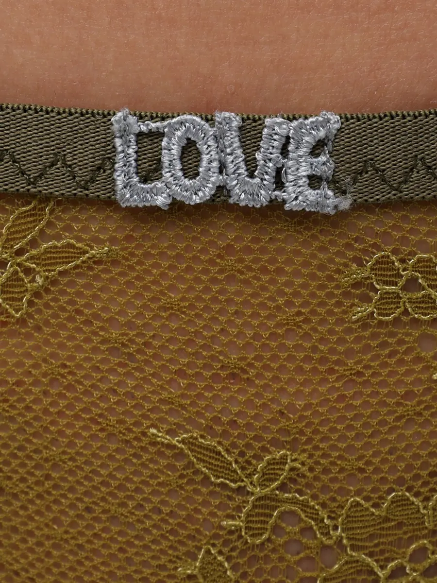 Трусы-стринг кружевные