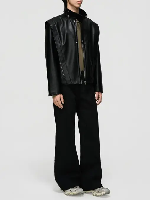 Куртка из экокожи Nightfall Jacket BERHASM