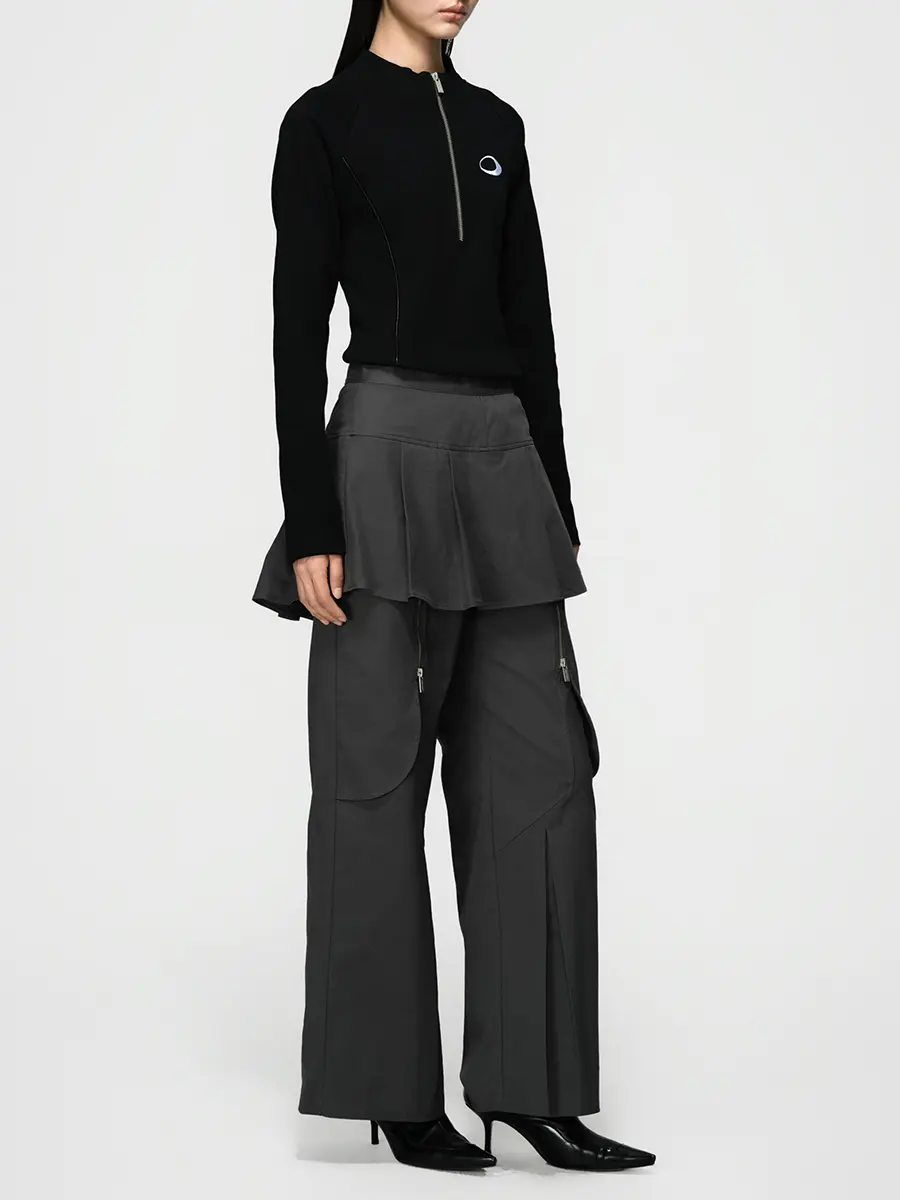 Лонгслив хлопковый Rave in the Grave