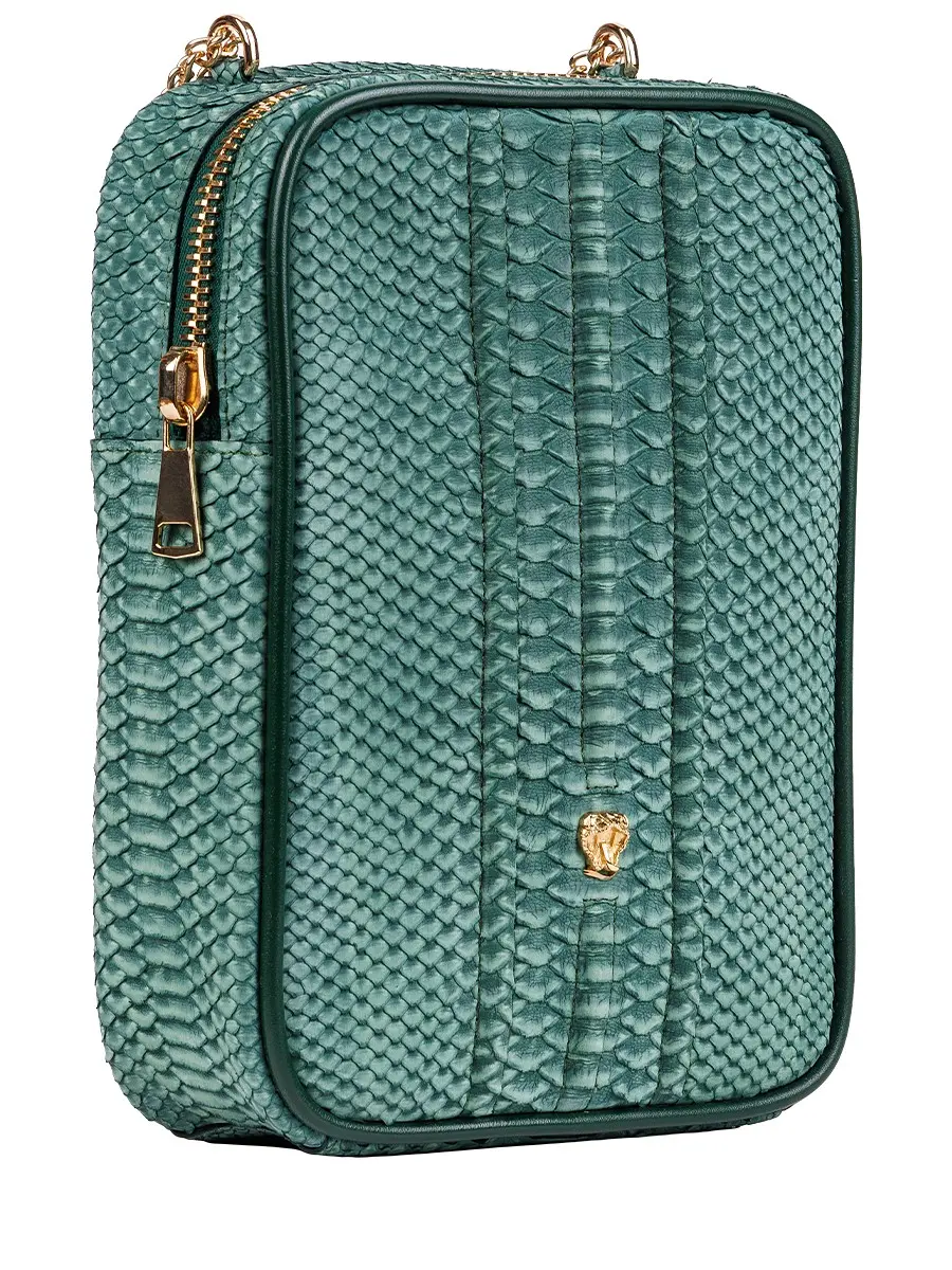 Сумка из кожи питона