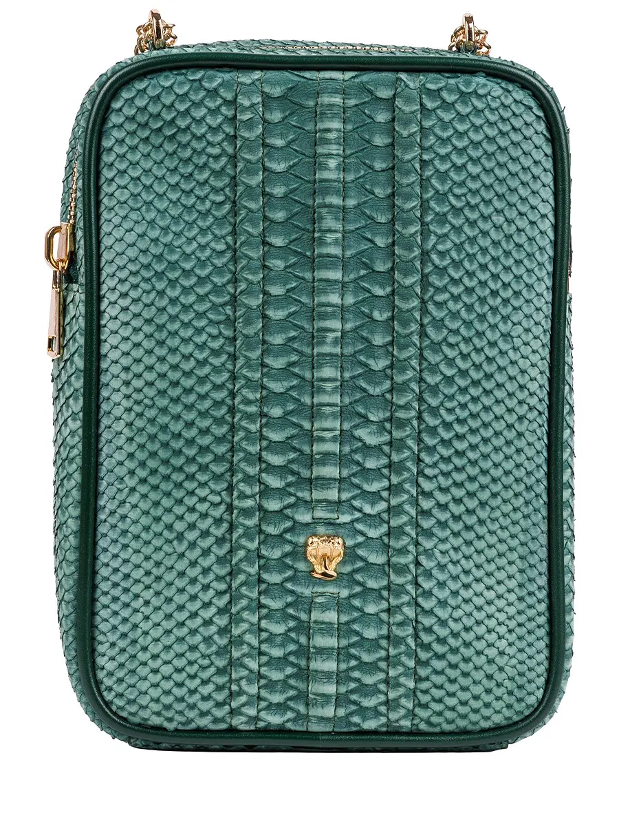 Сумка из кожи питона