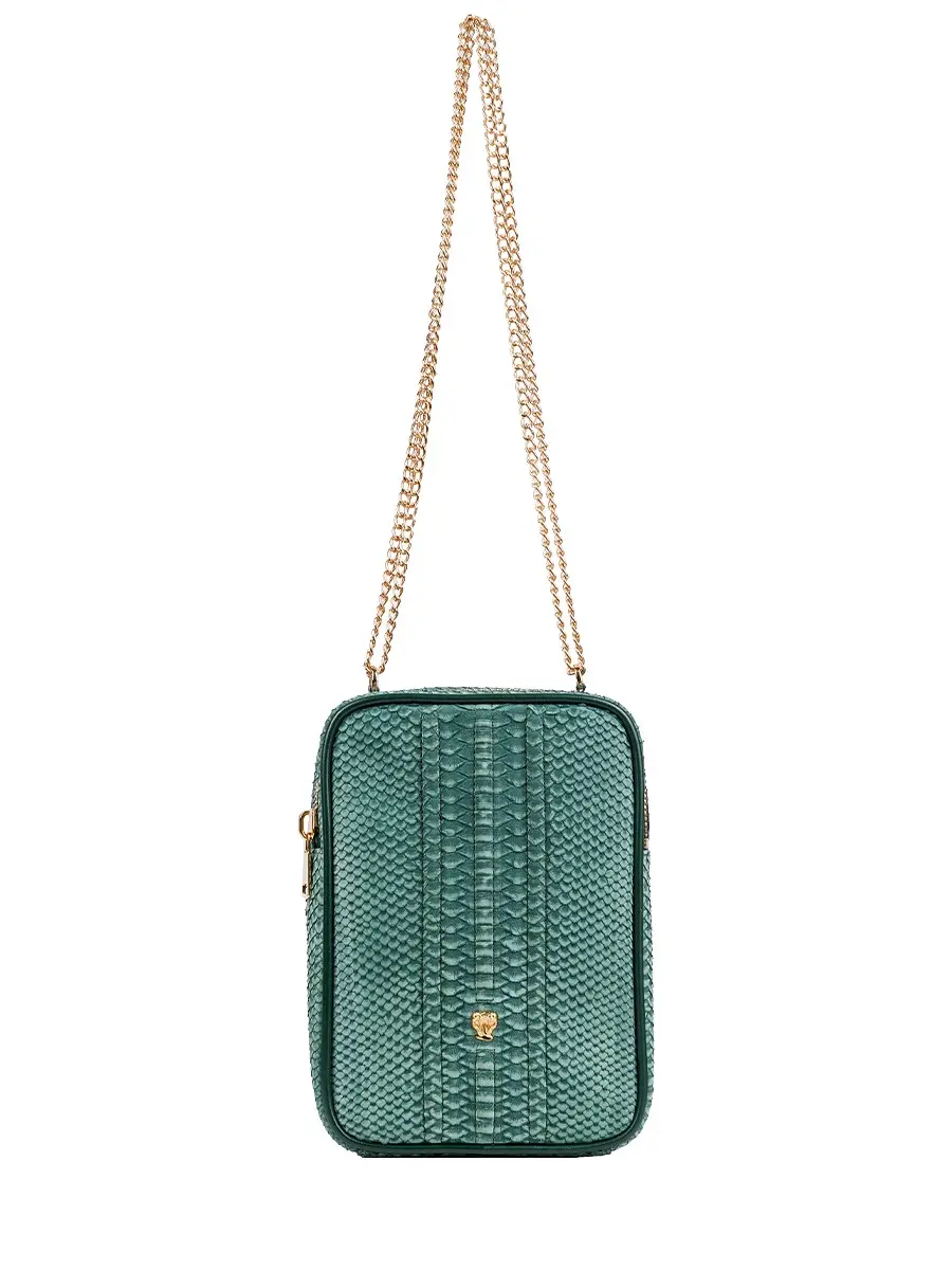 Сумка из кожи питона