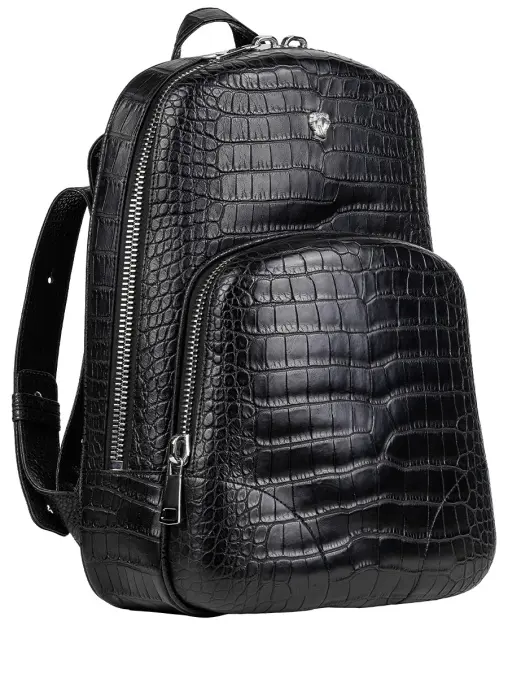 Рюкзак с кожей аллигатора CHOW BOA