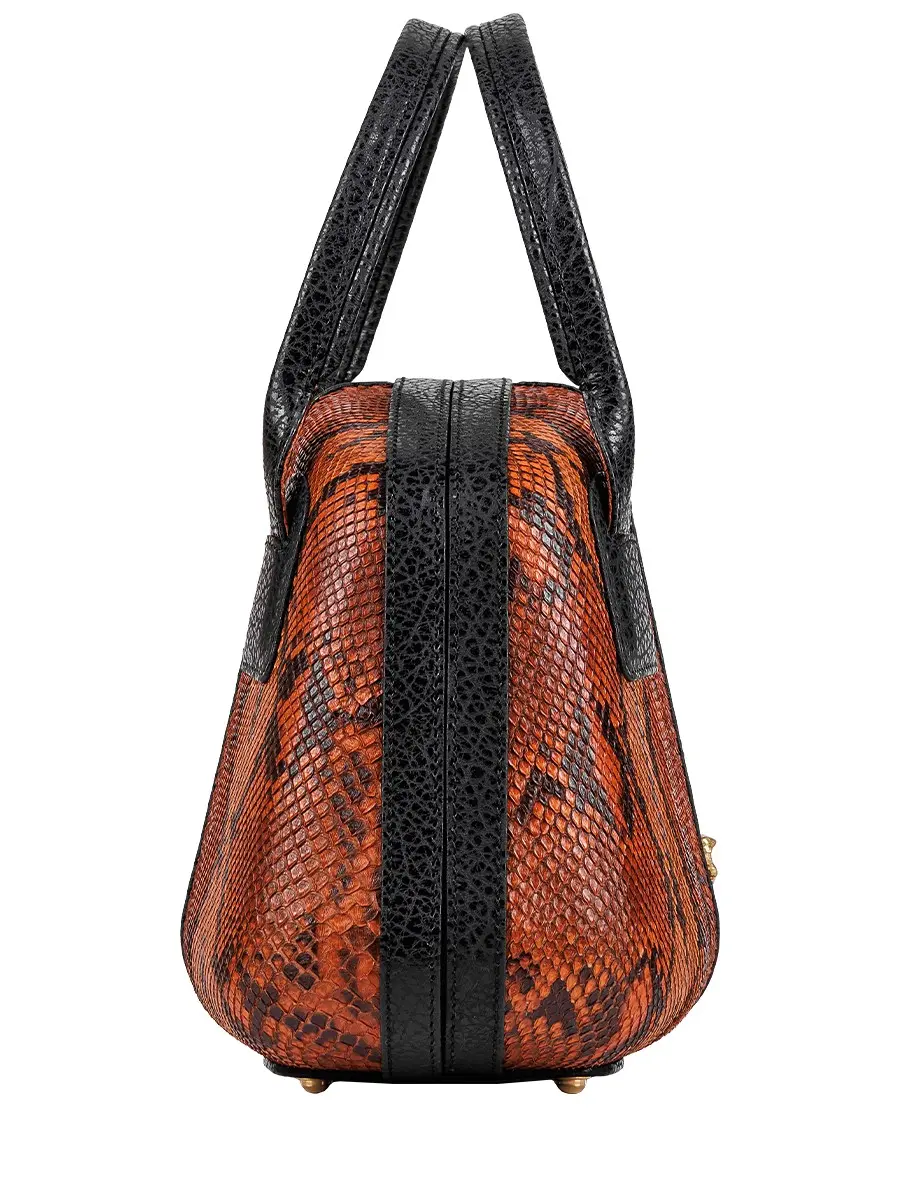 Сумка из кожи питона