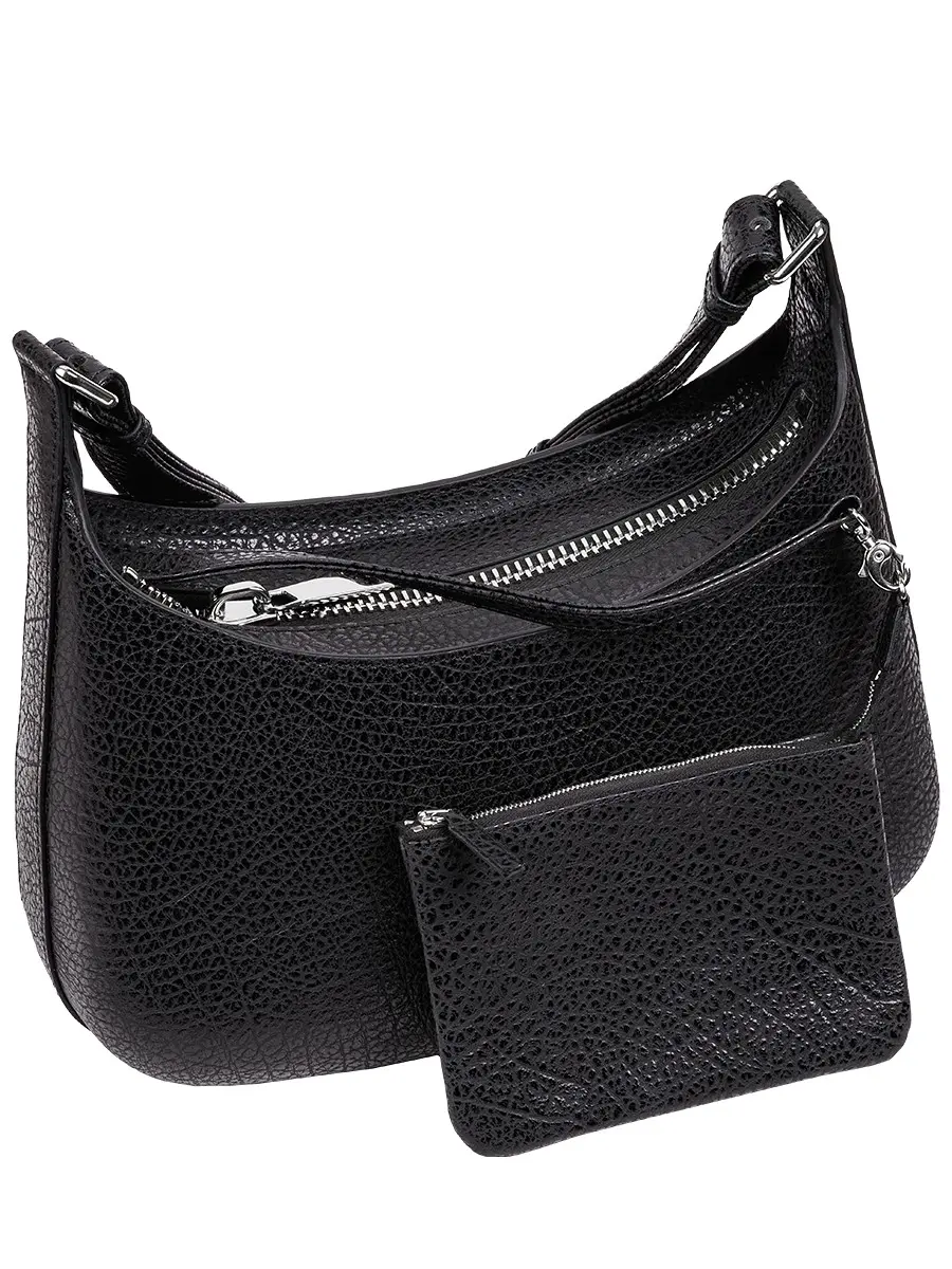 Сумка-хобо кожаная NUWA